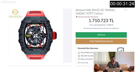 acun saati richard mille|Acun Ilıcalı'nın Taktığı 2 Milyon TL'lik Saate Baktık .